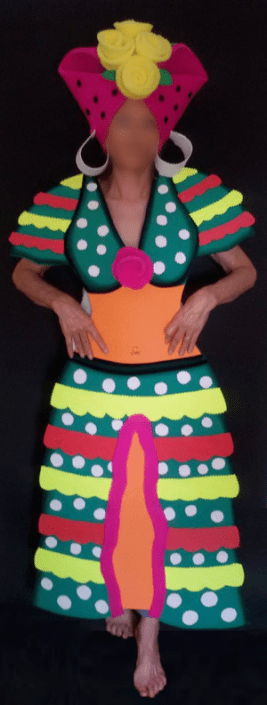 disfraz de rumbera