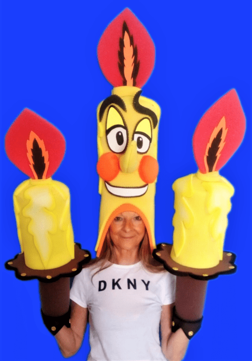 disfraz de lumiere bella y bestia