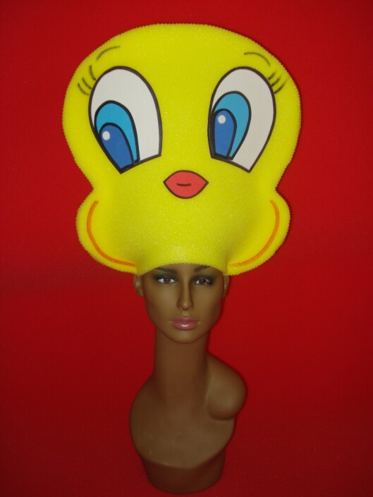 gorros de gomaespuma piolin