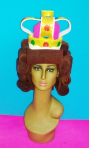 gorros de gomaespuma pelo reina minions