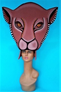 gorros de gomaespuma nala de el rey leon musical