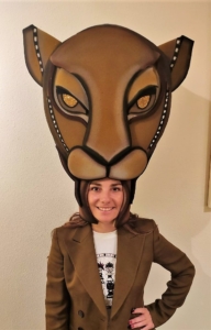 gorros de gomaespuma nala africa el rey leon 3d